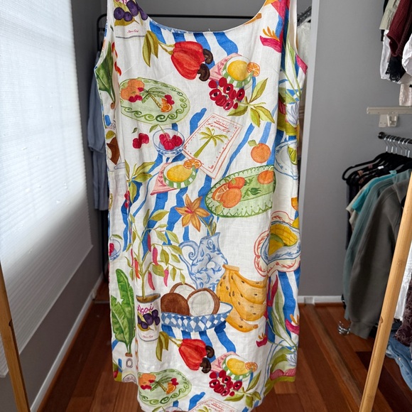 New Farm Rio Off-White Fresh Table Mini Dress - Picture 3 of 6